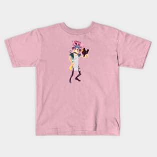 Purple Pie Man Kids T-Shirt